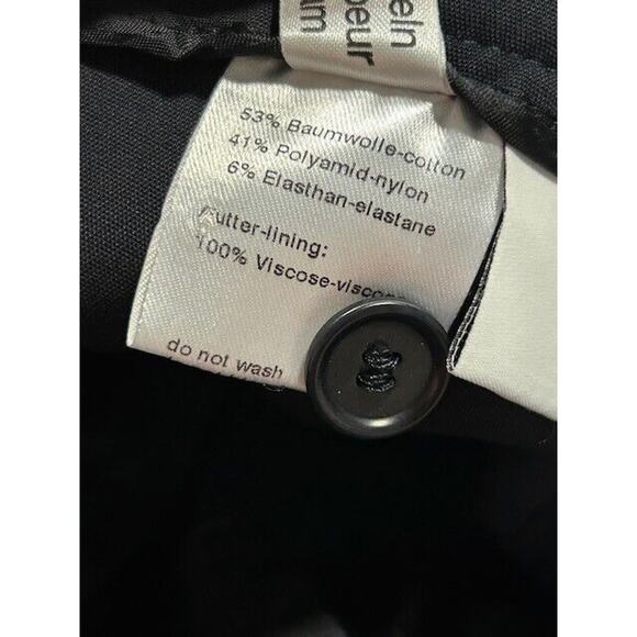 AKRIS Punto Womens Pleated Pants Straight Leg Zippered Pocket Black Size 4 - Picture 5 of 9